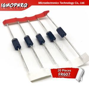 고속 복구 다이오드 FR607 6A 1000V 20개