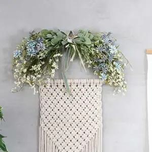 조화 Ver2 플라워 벽걸이 유리엘 가랜드 리스