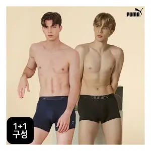 푸마바디웨어 푸마 언더웨어패플푸마 남성 데일리 블랙에디션 드로즈 1731854