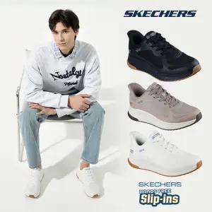 스케쳐스 26SS 최신상 남성용 밥스스쿼드 슬립인스 워킹화