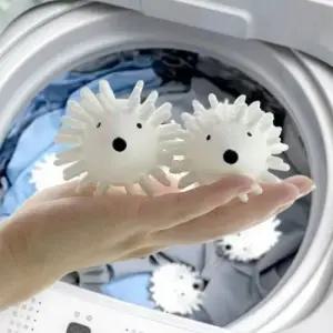 실리콘 세탁기 먼지 볼 고슴도치형 건조기 엉킴 방지 빨래 제거 도구 볼 고슴도치 먼지