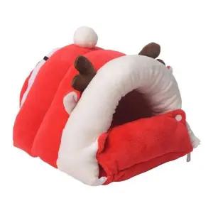따뜻한 겨울 햄스터 고슴도치 하우스 애완동물용 집 애완동물침대
