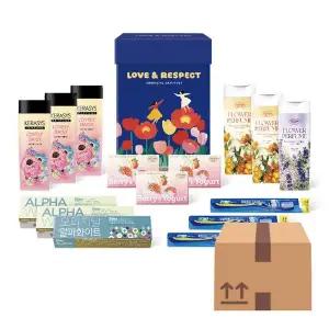 [NS홈쇼핑]애경 다온 32호 선물세트 1박스(2세트) 설 추석 선물 샴푸 치약 칫솔 바디워시..