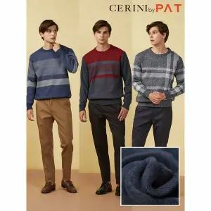 [하프클럽/세리니 바이 펫]기모 웜 라운드 니트 3종 세트