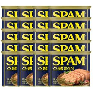 스팸 클래식 340g  20개