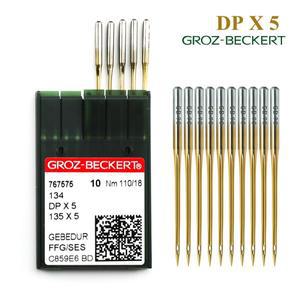 20개 DPX5 GEBEDUR 내열성 그로츠-베커트 바늘  산업용 더블 니들 재봉틀용 134 135x5  니팅 볼포인트