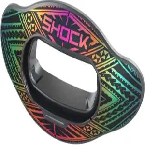 쇼크 닥터 39-BLKTRBL 인터체인지 마우스가드 MLT 컬러 BLK TRBL OSFA-OSFA