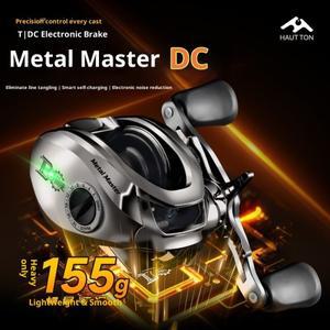 HAUT TON 메탈 마스터 7.2:1 DC 낚시 릴 전자 디지털 사운드 5KG 지능형 브레이크 무게 155g