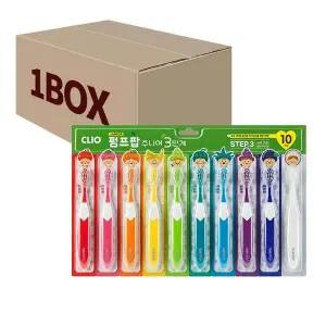 크리오 펌프팝 주니어3단계 초극세모 칫솔 10입 x12개