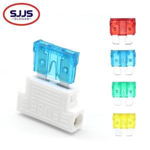 5세트 자동 표준 중간 퓨즈 홀더  보트 트럭 ATC ATO 블레이드 1A 2A 3A 4A 5A 7.5A