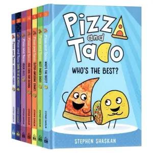 국내 피자 앤 타코 그래픽 노블 8권 Pizza and Taco Graphics Novel 영어원서 음원제공