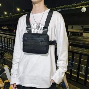 체스트백 남성 조끼 가방 크로스백