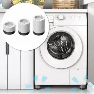 가구높이조절발 세탁기 받침대 받침 세탁기 단차 가구높이 냉장고 식탁 책상 침대 테이블 소음방지 조절발 다리발