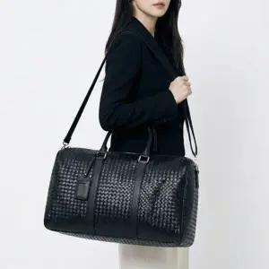 여자 남자 빅사이즈 캐리어밴드 가죽 보부상 보스턴백