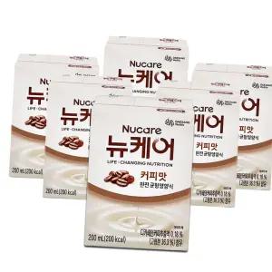 완전균형영양식 시니어간식 뉴케어 커피맛 200ml 노인영양식 30팩