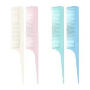 [하프클럽/]꼬리빗 미니 723011 에이브 고급 색상랜덤 세트 2개입