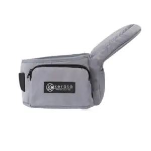 케라타 아기 힙시트 접이식 휴대용 백일 선물 그레이