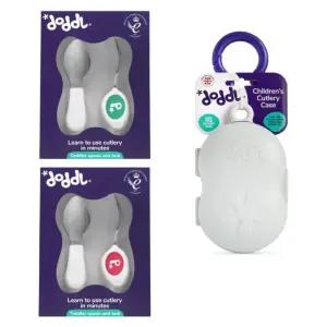 도들 유아 자기주도 연습 스푼 포크 케이스 세트 선물