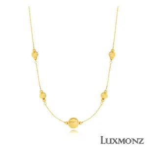 룩스몬즈 24K 오로라 볼 목걸이 +(방송 중) 24K 금박키링+ 14K금볼 진주세트