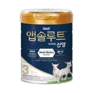 앱솔루트 프리미엄 산양 분유 3단계(12~24개월) 750g 1캔