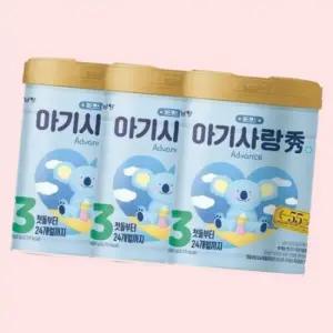 남양유업 아기사랑수 3단계 800g X 3캔 4308808