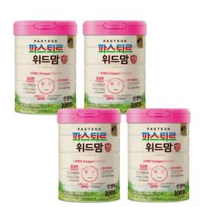파스퇴르 위드맘 제왕 분유 100일 750g 4개
