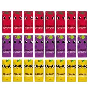 오가닉유기농 쁘니트니지니 125ml 3종 24개입 한박스 아기주스