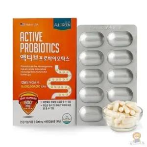 올그린 액티브 프로바이오틱스 제품 여성 장내유익균
