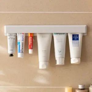 치약 거치대 무타공욕실정리 디스펜서패치 칫솔정리홀더