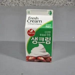 서울우유 신선한 우유로 만든 생크림 500mlx2
