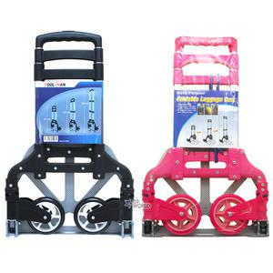 툴맨 접이식 미니핸드카/블랙 핑크 핸드캐리어 핸드카트 손수레