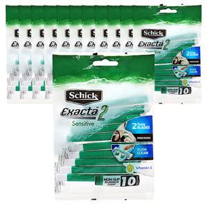 쉬크 이그젝타2 센서티브 일회용 면도기 120개