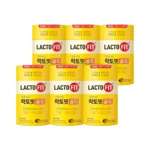 종근당건강 공식 락토핏 골드 50포 6통 (300일분)