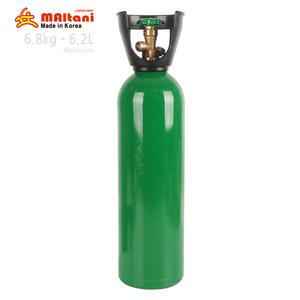 말타니 휴대용 미니 알루미늄 산소통 6.2L 산소용기