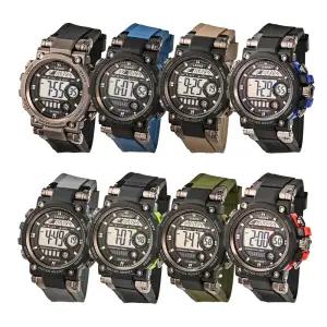 패션 전자 손목 시계 마라톤 군인 스포츠 등산 야광
