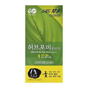 아스산타 허브포미 투터치 옻타지않는 허브헤어크림70G 흑갈색/옻안타는 염색약