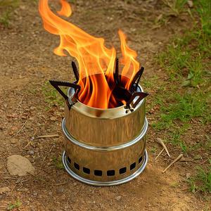 파파스 캠핑 우드스토브 미니 화로대 백패킹