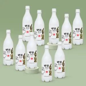 백련생막걸리 스노우 750mlX10병(Acl.6%)