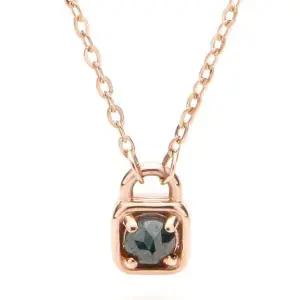 [도로시] 14k 위드 블루락 목걸이_다이아몬드