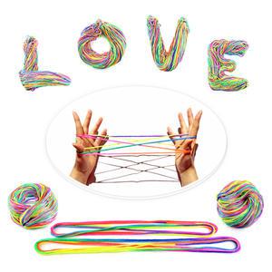 실뜨기/실뜨기실/전통놀이/무지개실뜨기 실뜨개