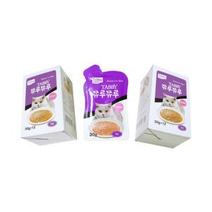 쮸루쮸루 게살 1박스(30g 12개) x2개 고양이간식