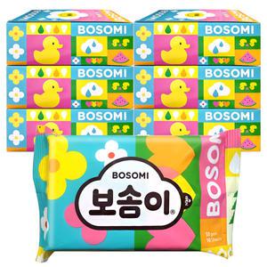 보솜이 펀앤플레이 라이트 휴대용 물티슈 10매x60개 / 베이비케어 아기물티슈