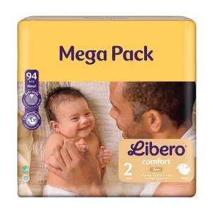 [리베로]기저귀 밴드형 2단계 94매 신생아용