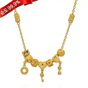 [골드모아]여자 순금 목걸이 18.75g 24K [부티크]