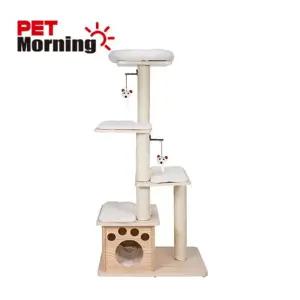 원목캣타워 [방석매트포함] PMC-6511