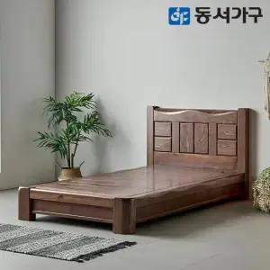 동서가구 A프리미엄 소나무 통원목 짜맞춤 SS 편백침대 프레임 DF642456