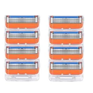 투썬 질레트 퓨전 호환용 면도날 / 5중날 / 2팩 8개입