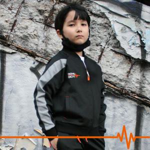 [BOYSBEAT] 주니어 트레이닝복 져지 자켓 상의 츄리닝 바지 세트 젬마 트랙 블랙