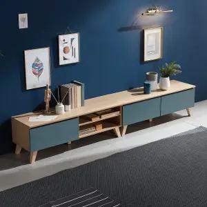 터쿼이즈 2400 거실장A TV다이