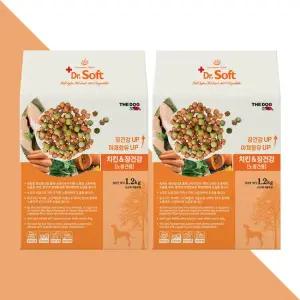 더독 닥터소프트 치킨 장건강 1.2kg 2개